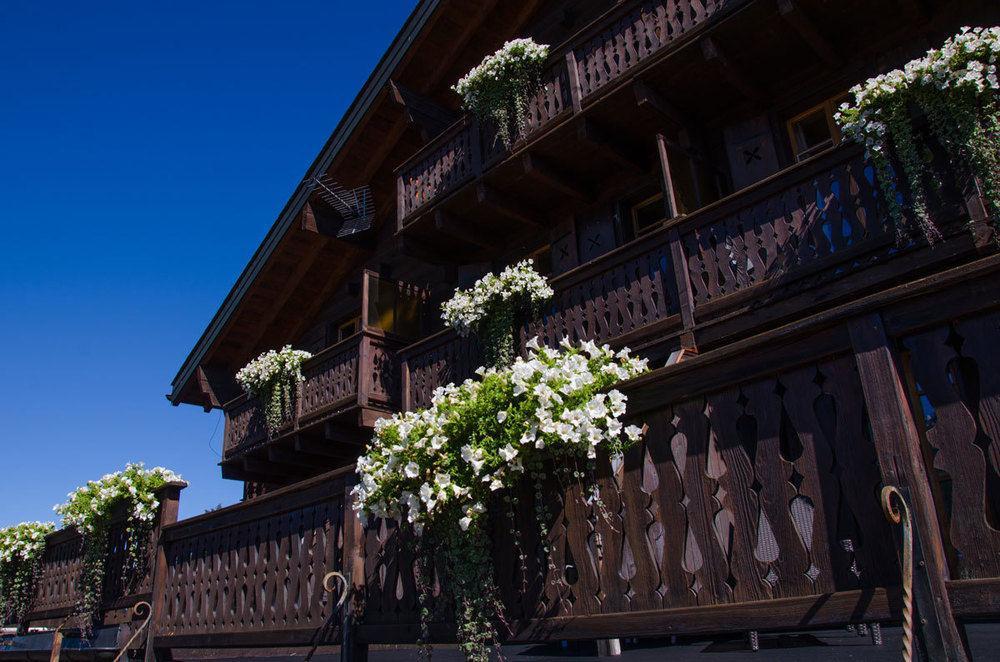Hotel Le Grand Chalet Favre Saint-Luc Exterior foto