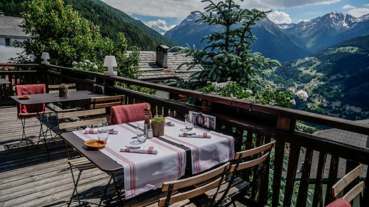 Hotel Le Grand Chalet Favre Saint-Luc Exterior foto